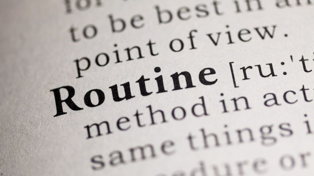 Morning Routine Morning Routine